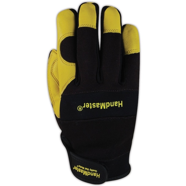 HandMaster MECH105 Sheepskin Leather Palm Mechanics Gloves